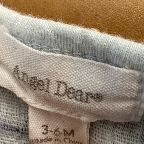 💙5/$25💙Angel Dear Muslin Cotton Jumpsuit 3-6M - Picture 3 of 3